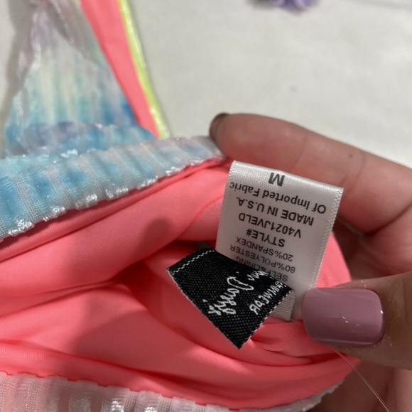 NEW Dippin Daisys Tie Front Top in Candy Tie‎ Dye [SZ Medium ] - Picture 6 of 11